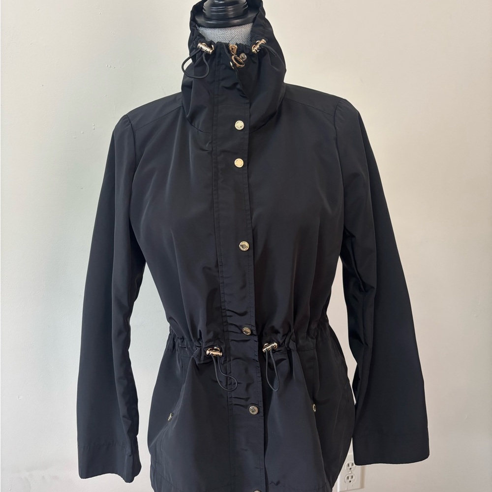 Calvin Klein Black Windbreaker Jacket